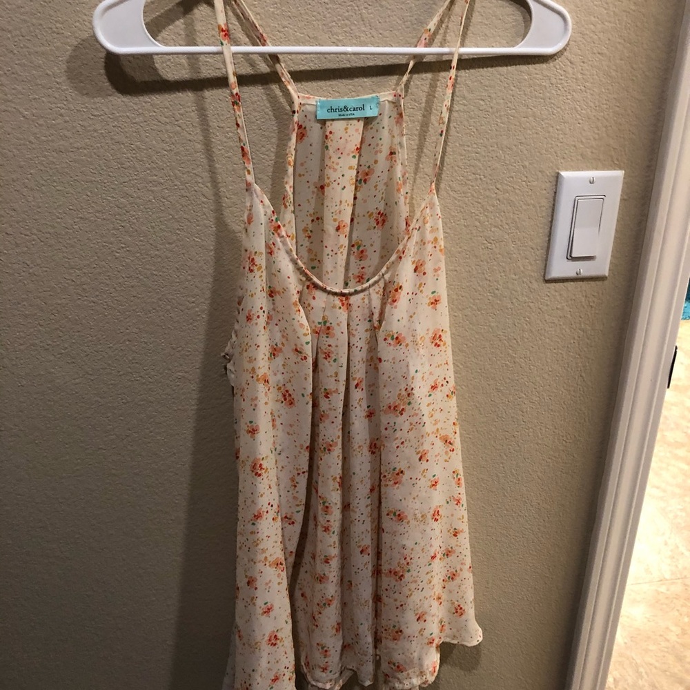 Light weight tank top, perfect for summer time